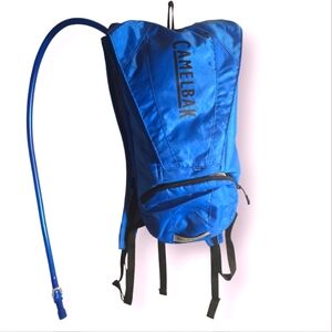 Blue hiking Camelback Hydration pack